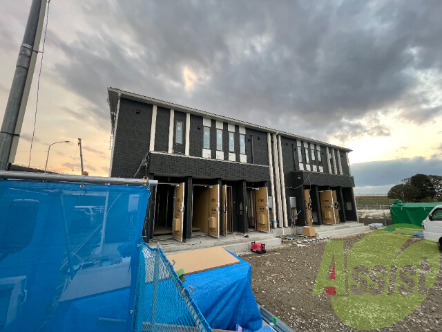 仙台市宮城野区高砂２丁目の賃貸アパートの外観