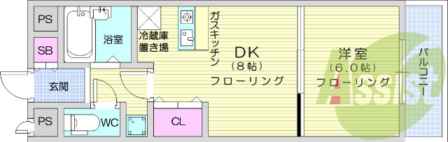 3階の間取り図