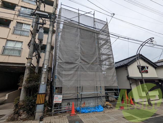 仙台市宮城野区原町１丁目の賃貸アパートの外観