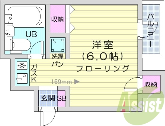 1R、温水洗浄便座、コンロ設置済み、エアコン