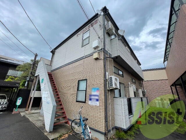 仙台市青葉区小田原５丁目の賃貸アパートの外観