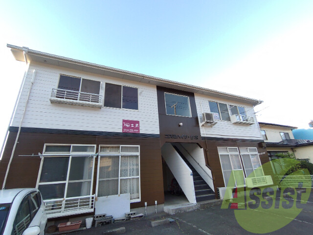 仙台市青葉区栗生５丁目の賃貸アパートの外観