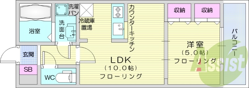 1LDK、設備充実、カウンターキッチン、 1LDK、設備充実、カウンターキッチン、