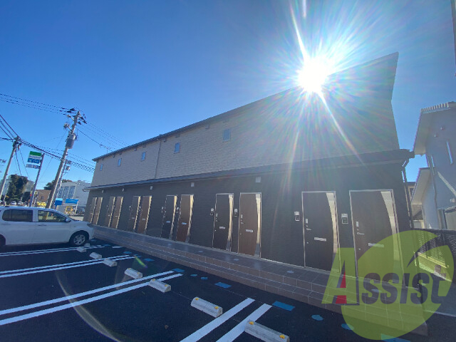 仙台市宮城野区幸町１丁目の賃貸アパートの外観