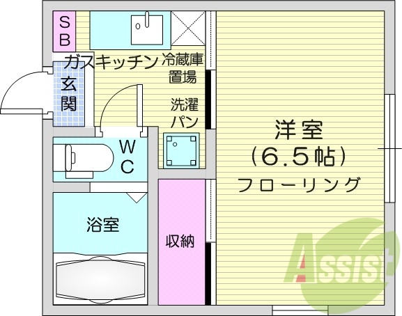 1K、追い焚き、温水洗浄便座、インターネット無料。 1K、追い焚き、温水洗浄便座、インターネット無料。