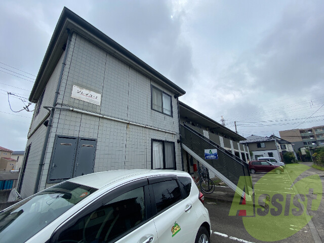 仙台市若林区遠見塚２丁目の賃貸アパートの外観