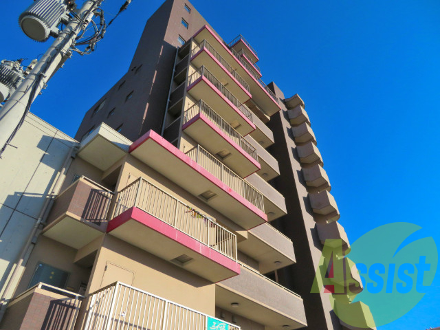 仙台市青葉区八幡１丁目の賃貸マンションの外観