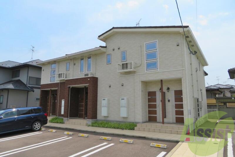 仙台市太白区東中田３丁目の賃貸アパートの外観