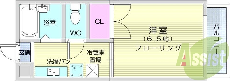 5階の間取り図