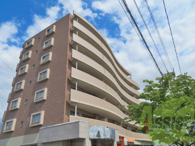 仙台市宮城野区新田東５丁目の賃貸マンションの外観