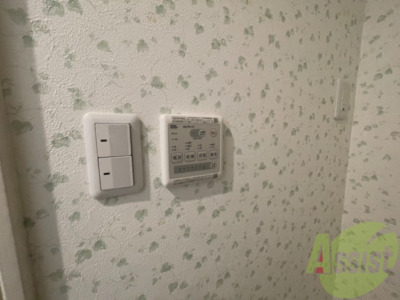 浴室乾燥機能付きで雨の日でも安心ですよね~ 浴室乾燥機能付きで雨の日でも安心ですよね~