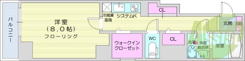 1K、オートロック、追い焚き、浴室乾燥機、温水洗浄便座