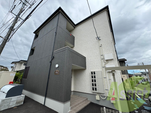 仙台市若林区大和町１丁目の賃貸アパートの外観