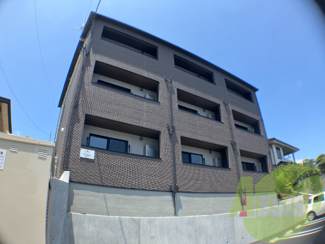 仙台市宮城野区新田３丁目の賃貸アパートの外観