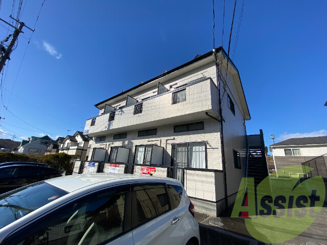 仙台市泉区みずほ台の賃貸アパートの外観