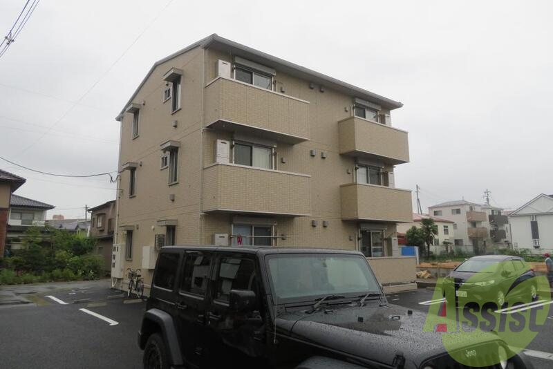 仙台市太白区郡山３丁目の賃貸アパートの外観