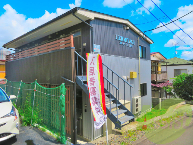 仙台市青葉区堤町３丁目の賃貸アパートの外観
