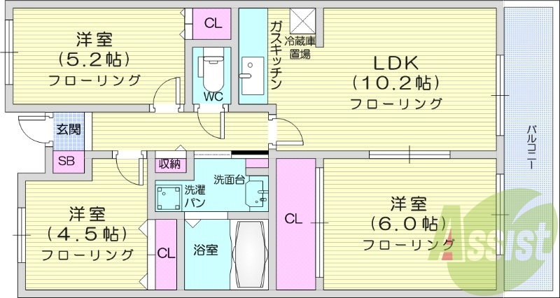 実際は反転タイプとなります。ご参考くださいませ。