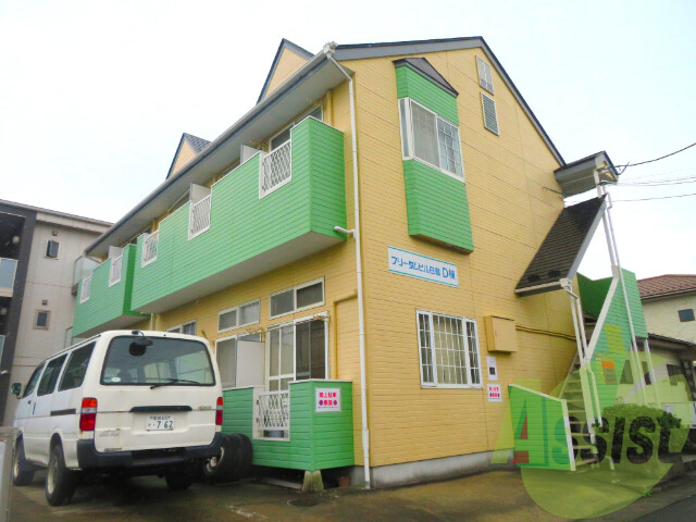 仙台市宮城野区白鳥１丁目の賃貸アパートの外観