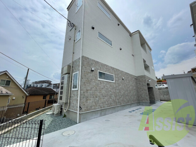 仙台市青葉区八幡４丁目の賃貸アパートの外観