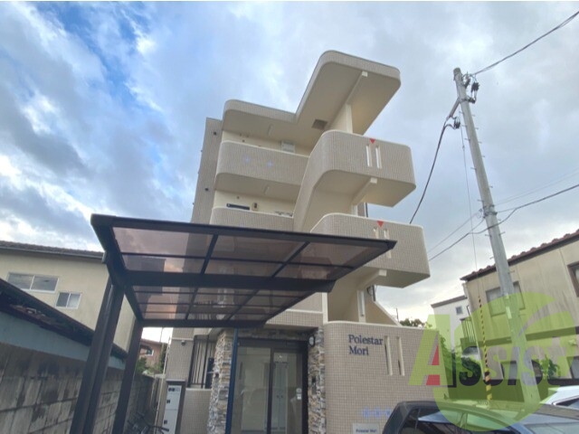 仙台市若林区三百人町の賃貸マンションの外観