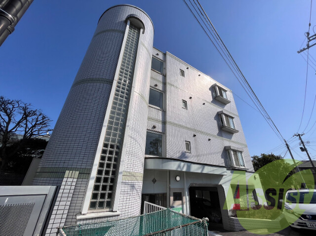 仙台市若林区上飯田２丁目の賃貸マンションの外観