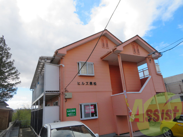 仙台市青葉区北根黒松の賃貸アパートの外観