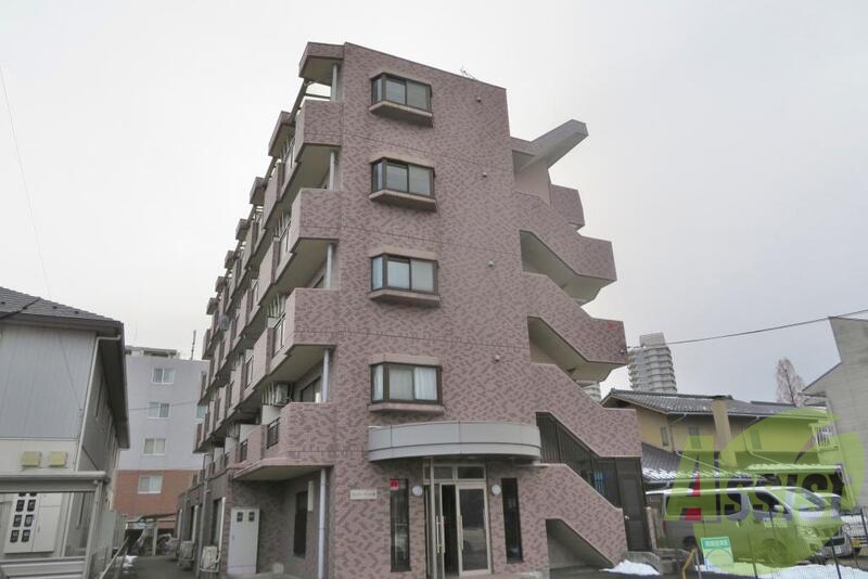 仙台市若林区新弓ノ町の賃貸マンションの外観