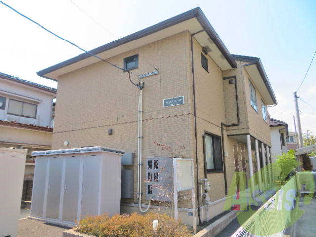 多賀城市伝上山３丁目の賃貸アパートの外観