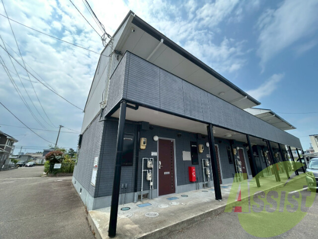仙台市宮城野区福田町２丁目の賃貸アパートの外観