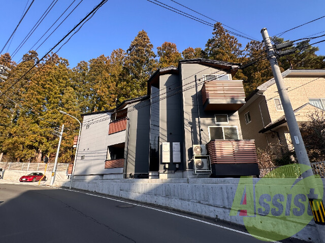 仙台市青葉区国見３丁目の賃貸アパートの外観