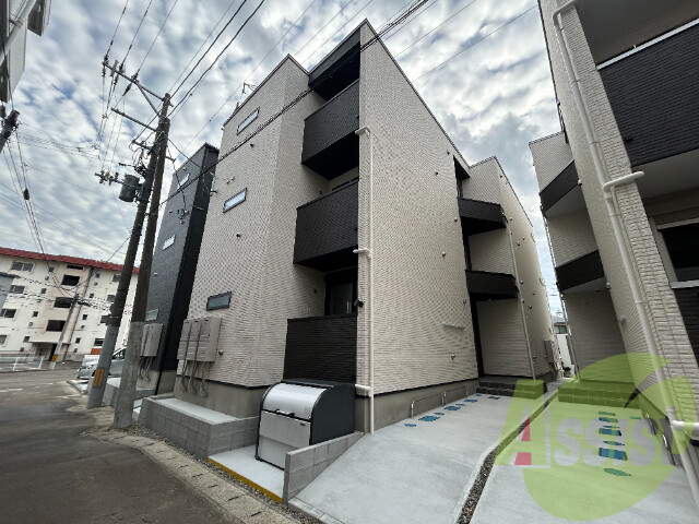 仙台市宮城野区宮千代２丁目の賃貸アパートの外観