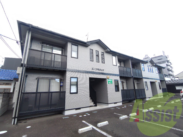 仙台市青葉区高松１丁目の賃貸アパートの外観