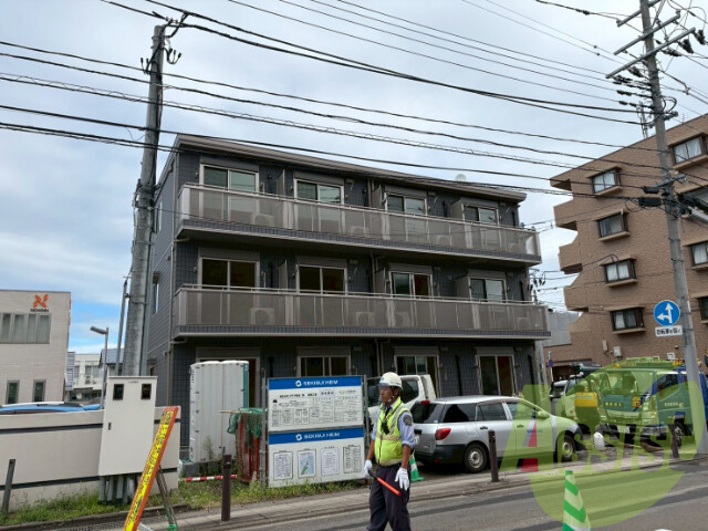 仙台市宮城野区萩野町２丁目の賃貸アパートの外観