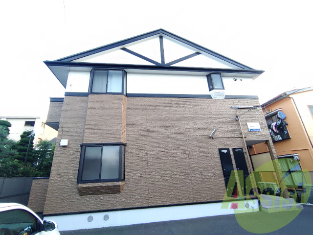 仙台市青葉区小田原７丁目の賃貸アパートの外観