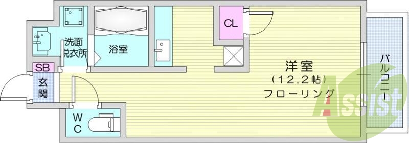 １Ｒ、追炊き、宅配ボックス、セパレート、シャンプードレッサー