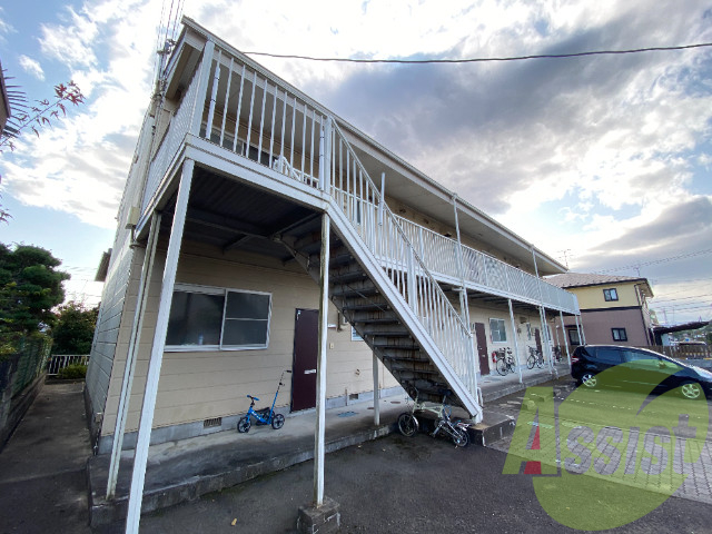 仙台市泉区泉ケ丘４丁目の賃貸アパートの外観