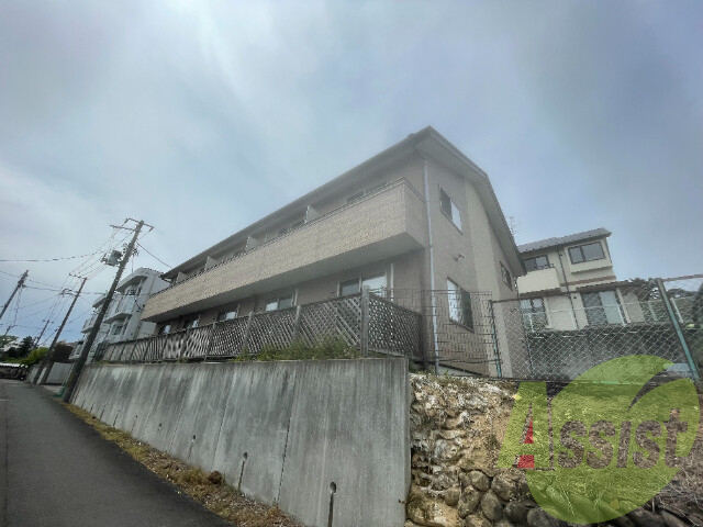 仙台市太白区八木山香澄町の賃貸アパートの外観