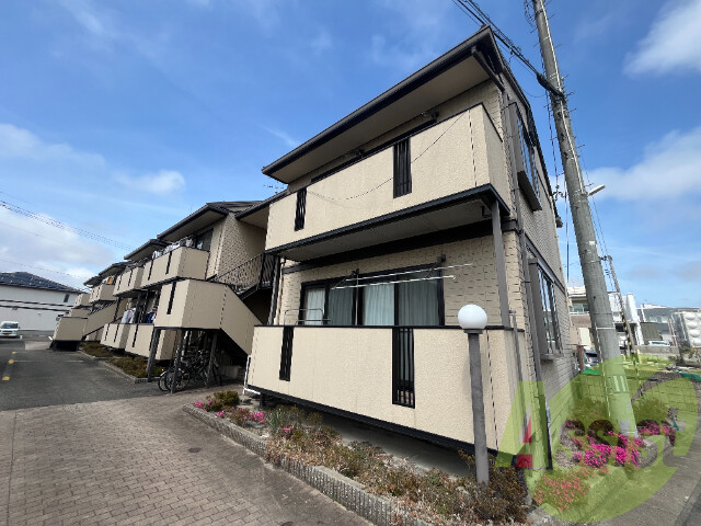 仙台市宮城野区高砂２丁目の賃貸アパートの外観