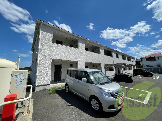 仙台市太白区向山３丁目の賃貸アパートの外観