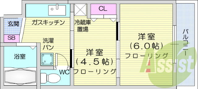 2Ｋ、光ファイバー、オートロック、宅配ＢＯＸ