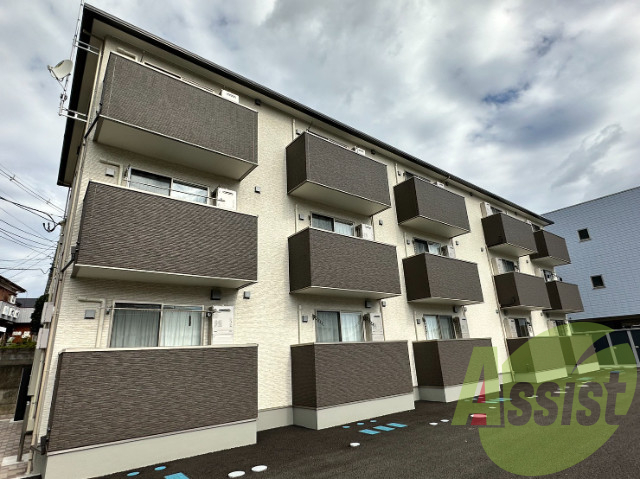 仙台市青葉区落合１丁目の賃貸アパートの外観