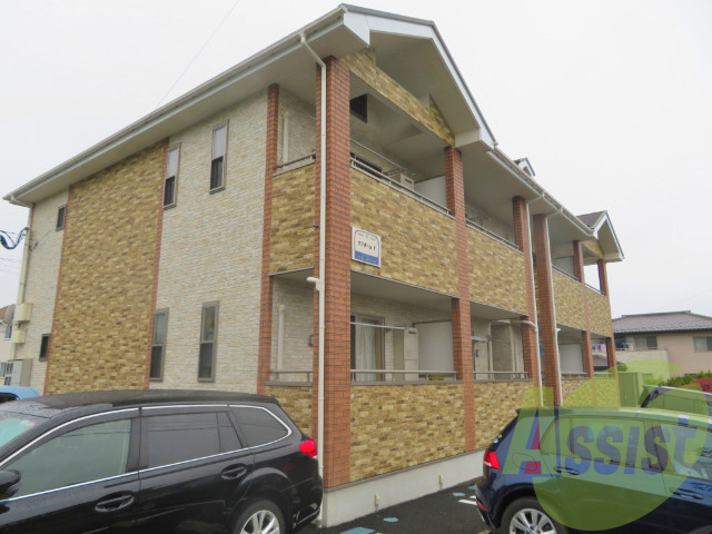 仙台市青葉区栗生５丁目の賃貸アパートの外観