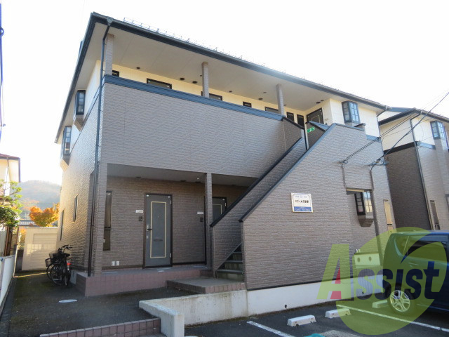 仙台市青葉区栗生４丁目の賃貸アパートの外観