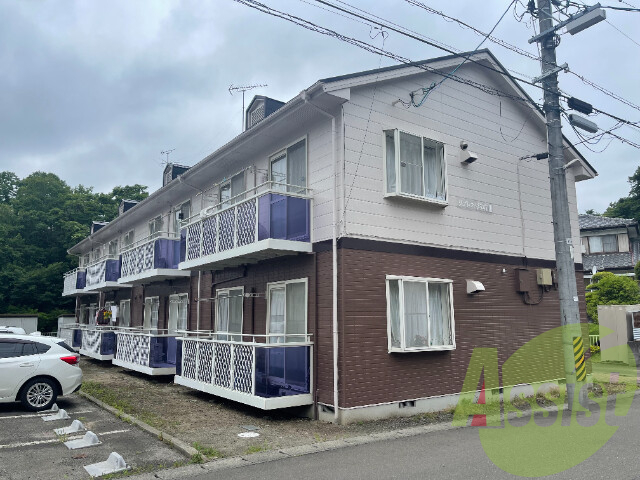 仙台市太白区鈎取４丁目の賃貸アパートの外観