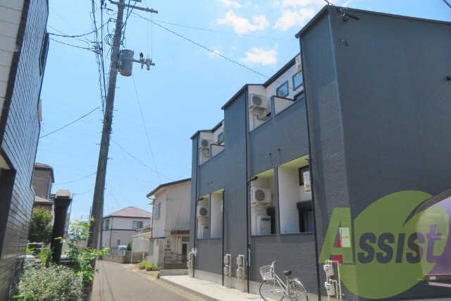 仙台市太白区大野田２丁目の賃貸アパートの外観