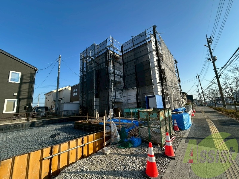 仙台市若林区荒井１丁目の賃貸アパートの外観