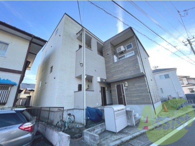 仙台市太白区西中田２丁目の賃貸アパートの外観