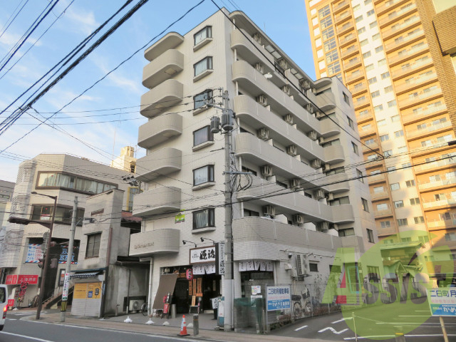 仙台市青葉区二日町の賃貸マンションの外観