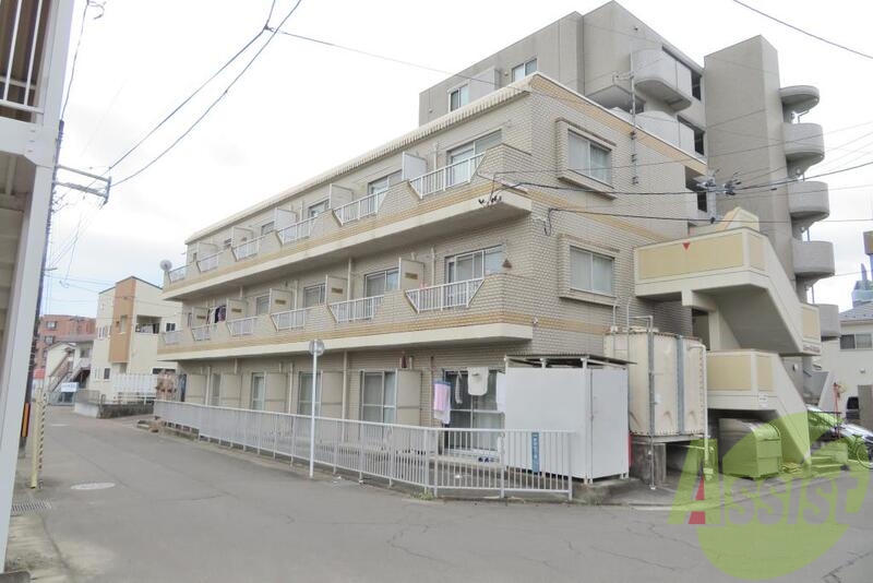 仙台市太白区鹿野３丁目の賃貸マンションの外観